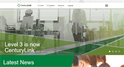 Desktop Screenshot of news.centurylink.com